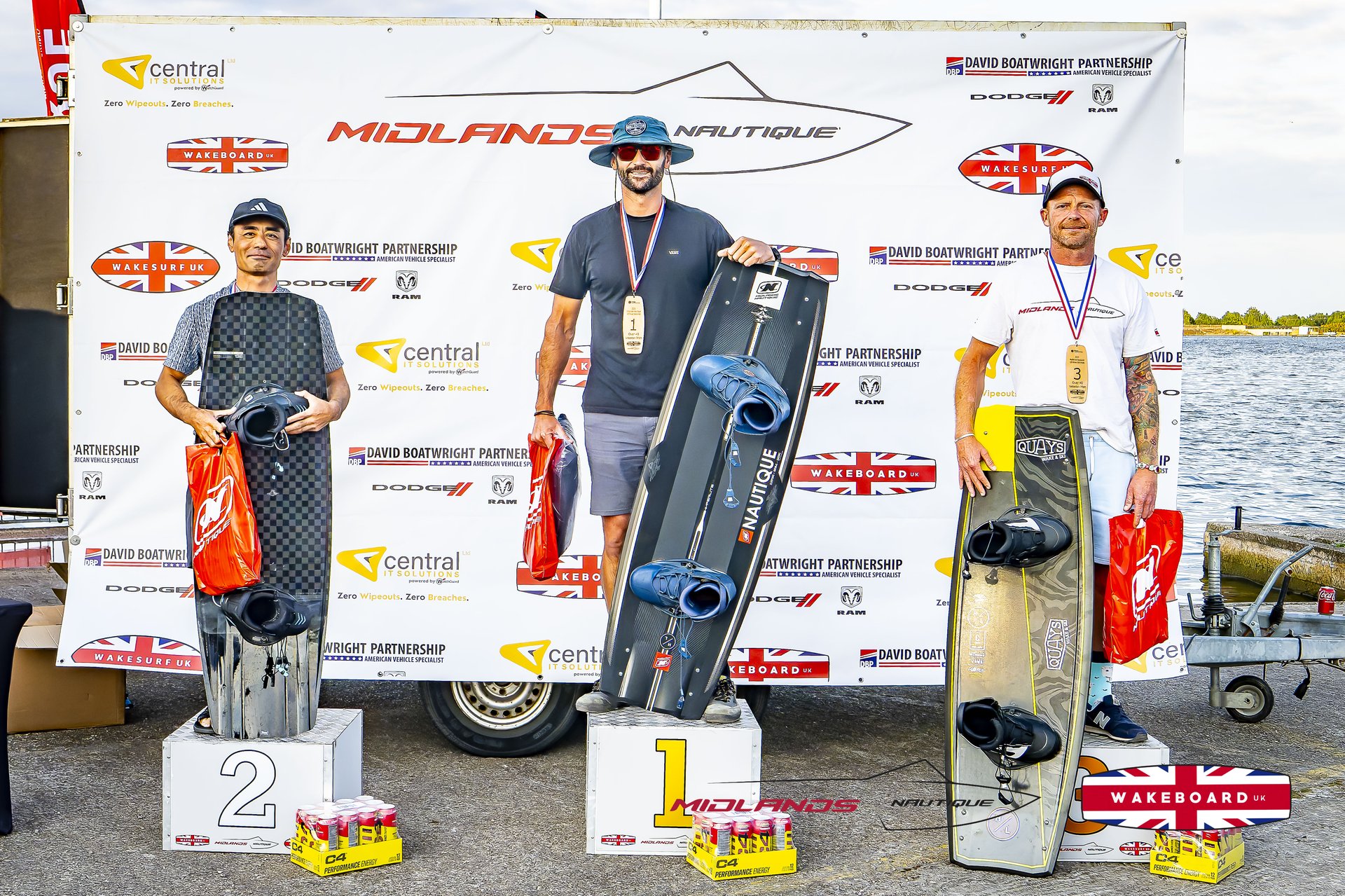 Rider at the 2025 Midlands Nautique UK Wake Nationals Wakeboard