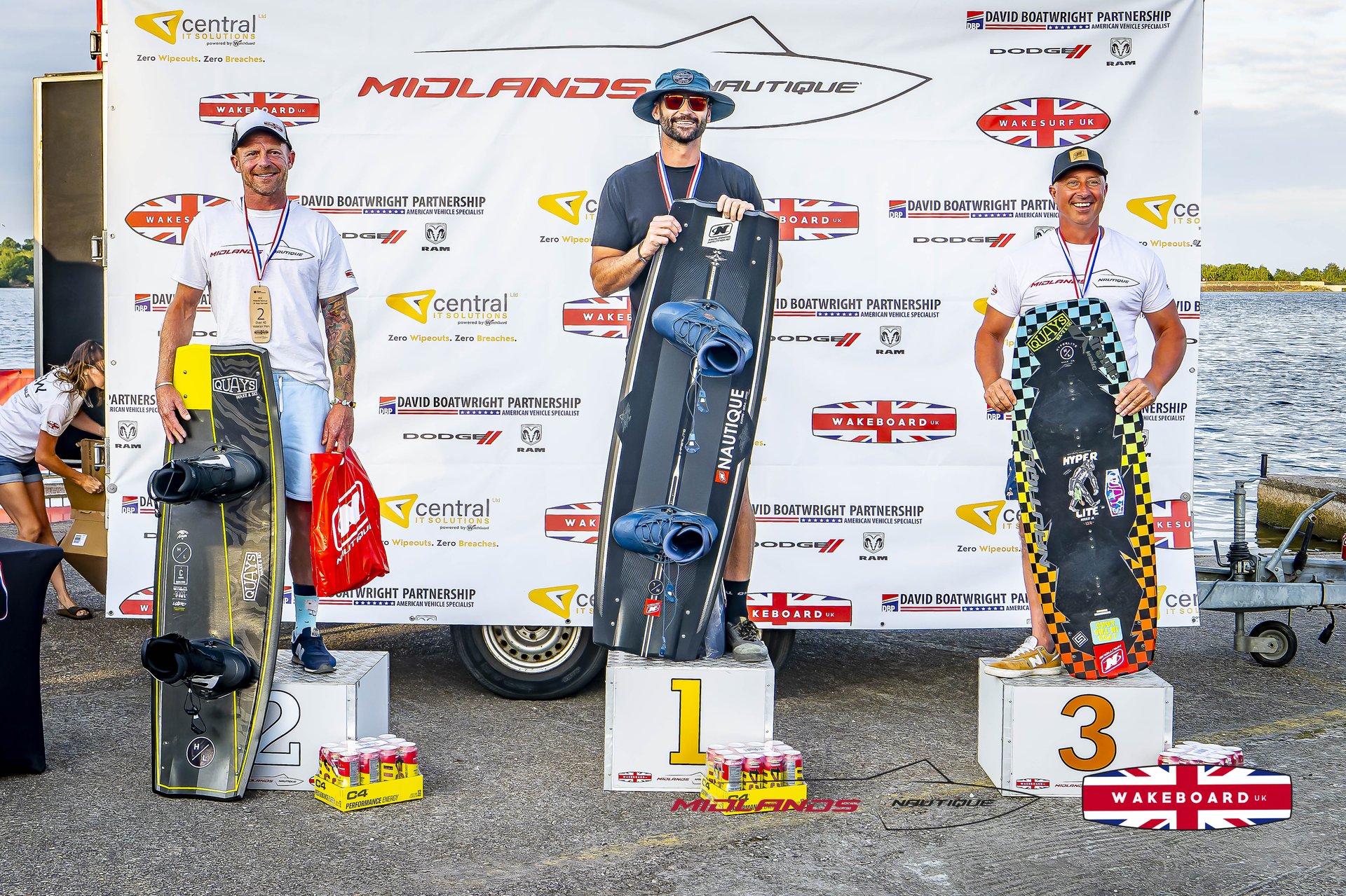 Rider at the 2025 Midlands Nautique UK Wake Nationals Wakeboard