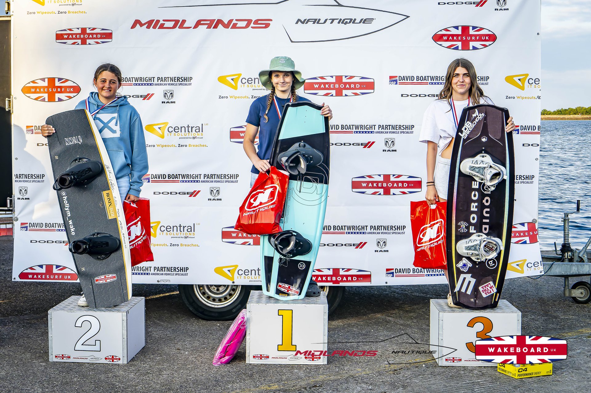 Rider at the 2025 Midlands Nautique UK Wake Nationals Wakeboard