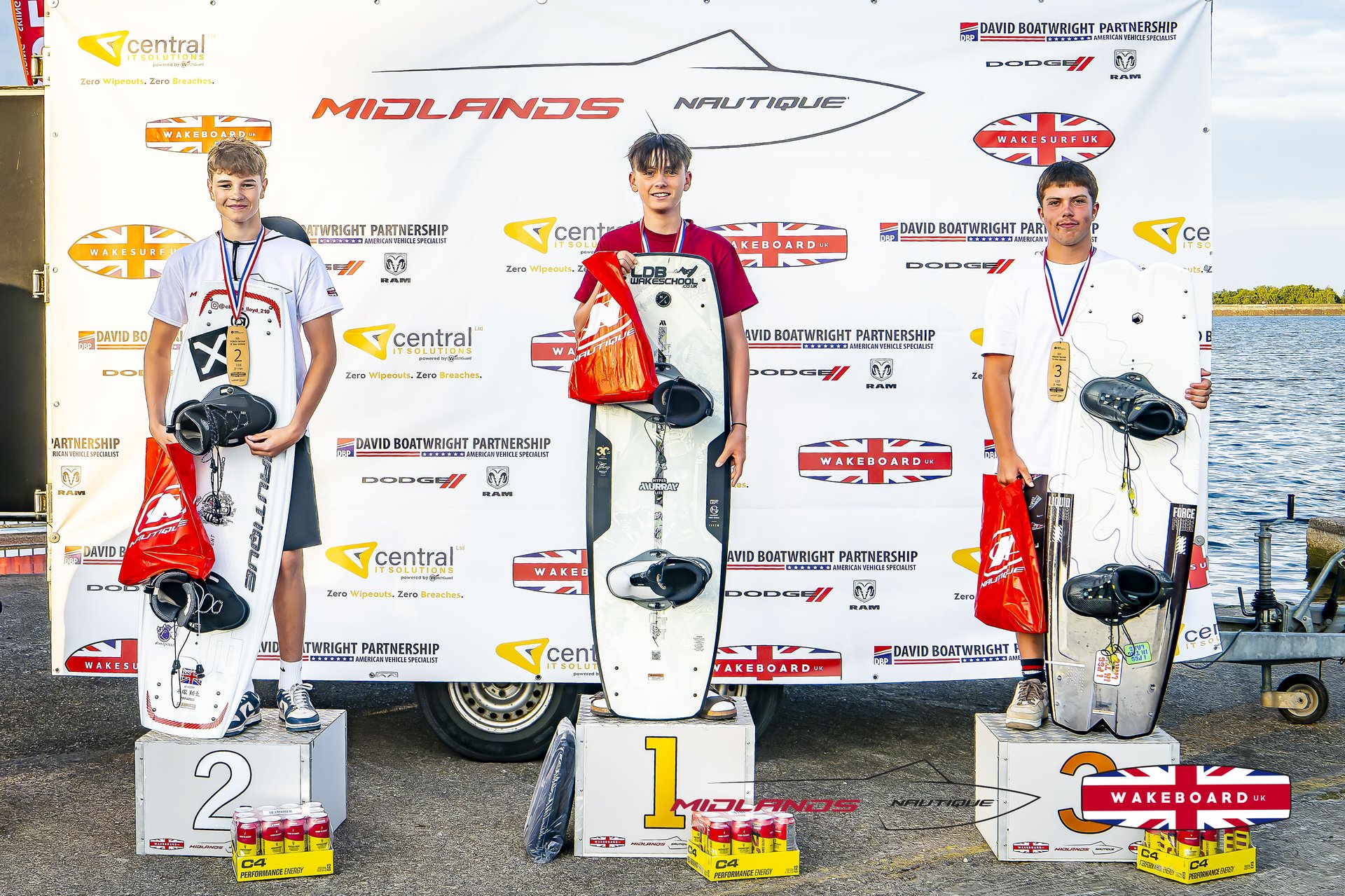 Rider at the 2025 Midlands Nautique UK Wake Nationals Wakeboard