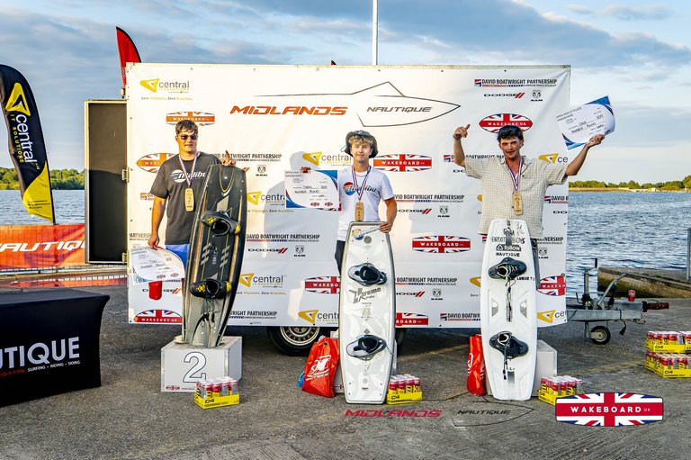 Rider at the 2025 Midlands Nautique UK Wake Nationals Wakeboard