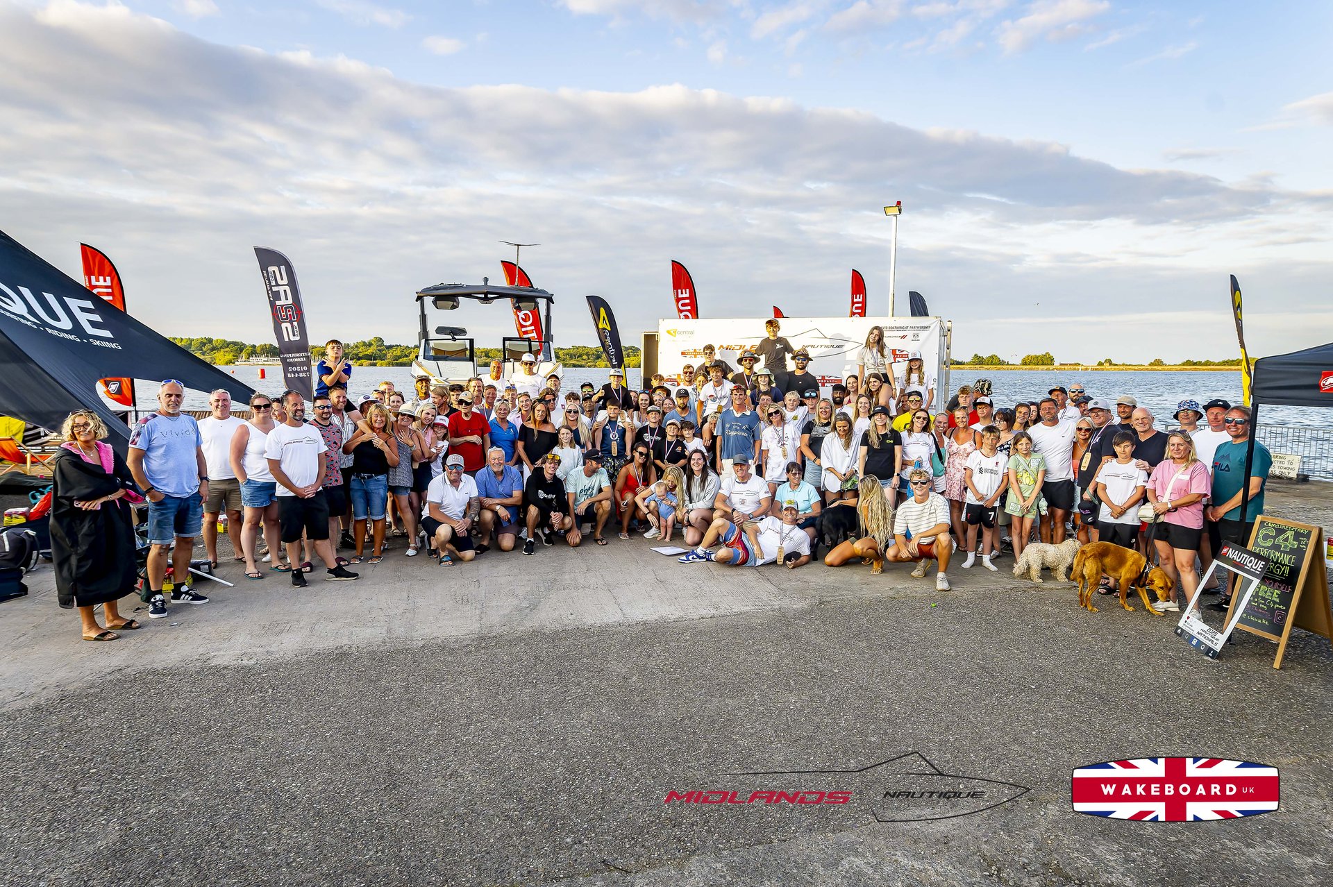 Rider at the 2025 Midlands Nautique UK Wake Nationals Wakeboard