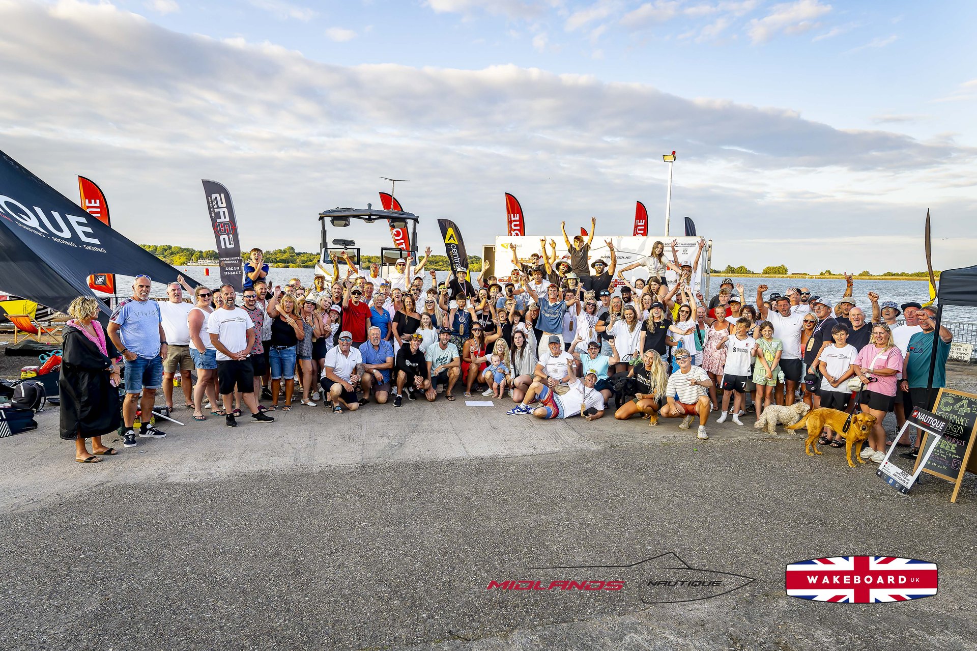 Rider at the 2025 Midlands Nautique UK Wake Nationals Wakeboard