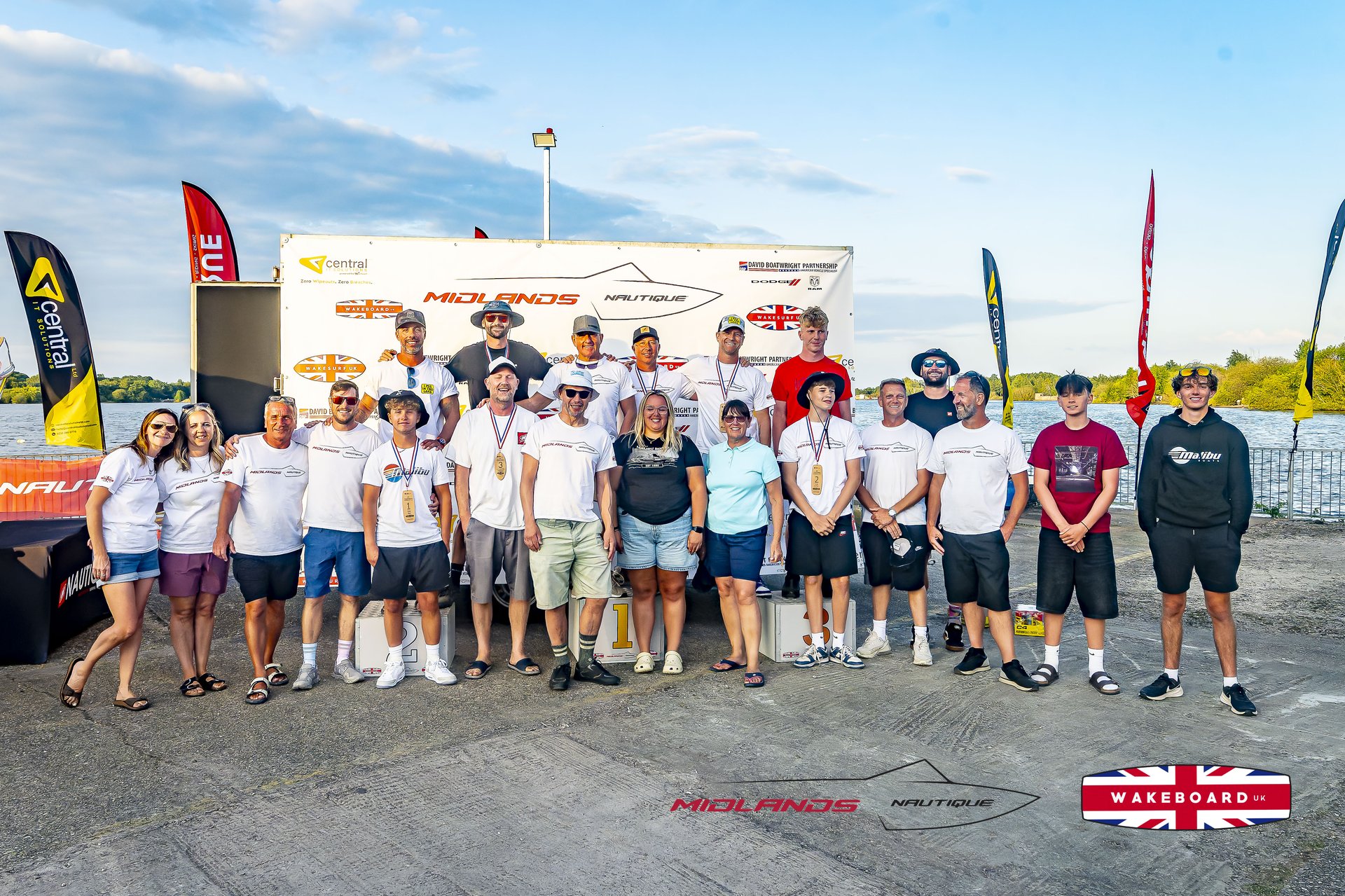 Rider at the 2025 Midlands Nautique UK Wake Nationals Wakeboard