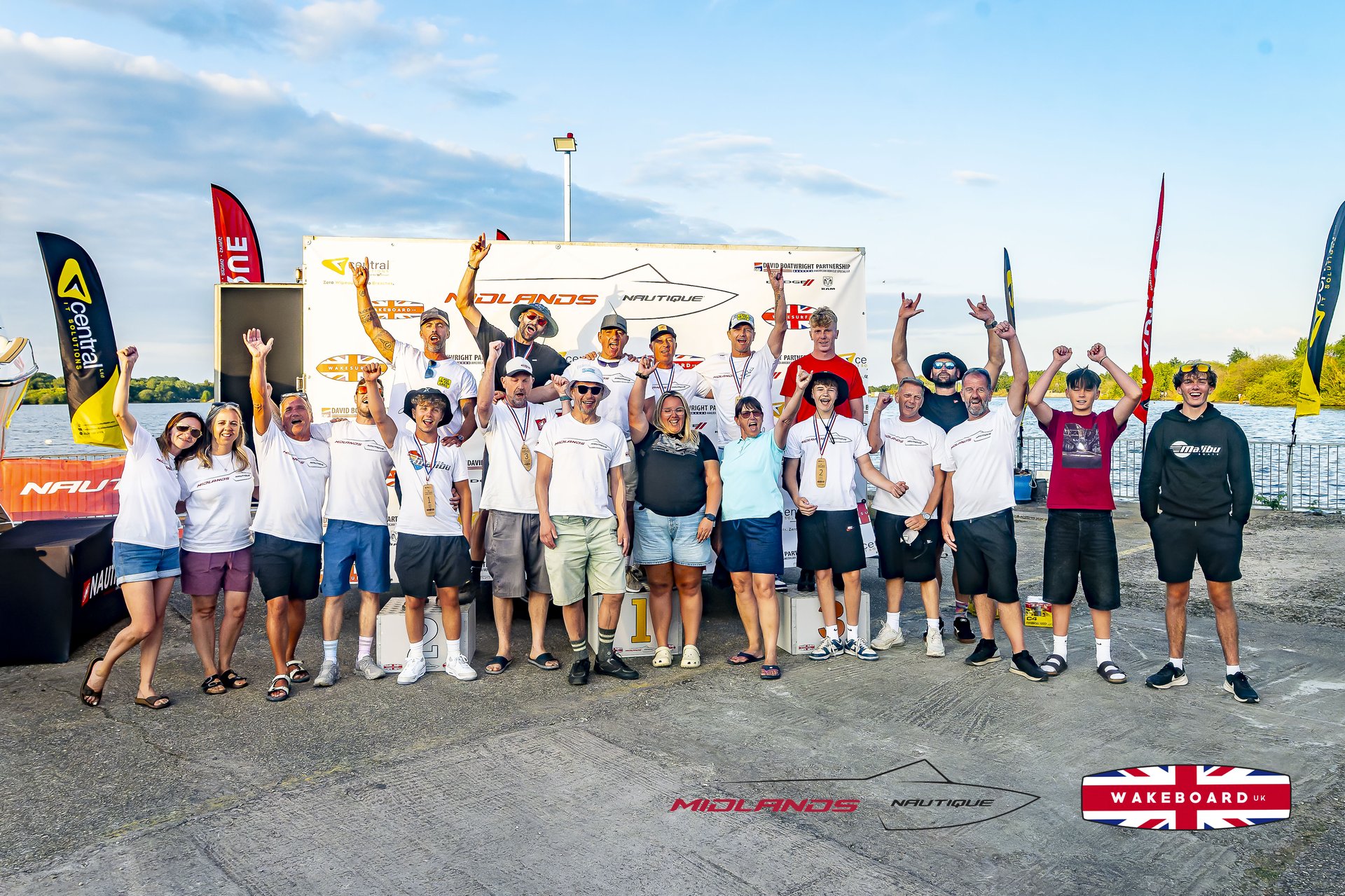 Rider at the 2025 Midlands Nautique UK Wake Nationals Wakeboard