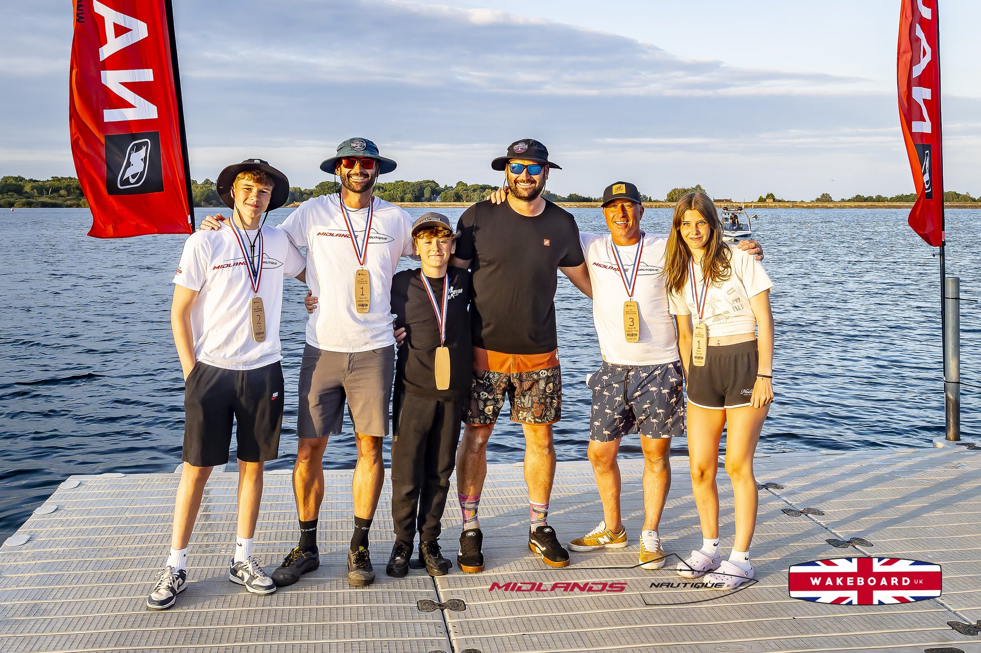 Rider at the 2025 Midlands Nautique UK Wake Nationals Wakeboard