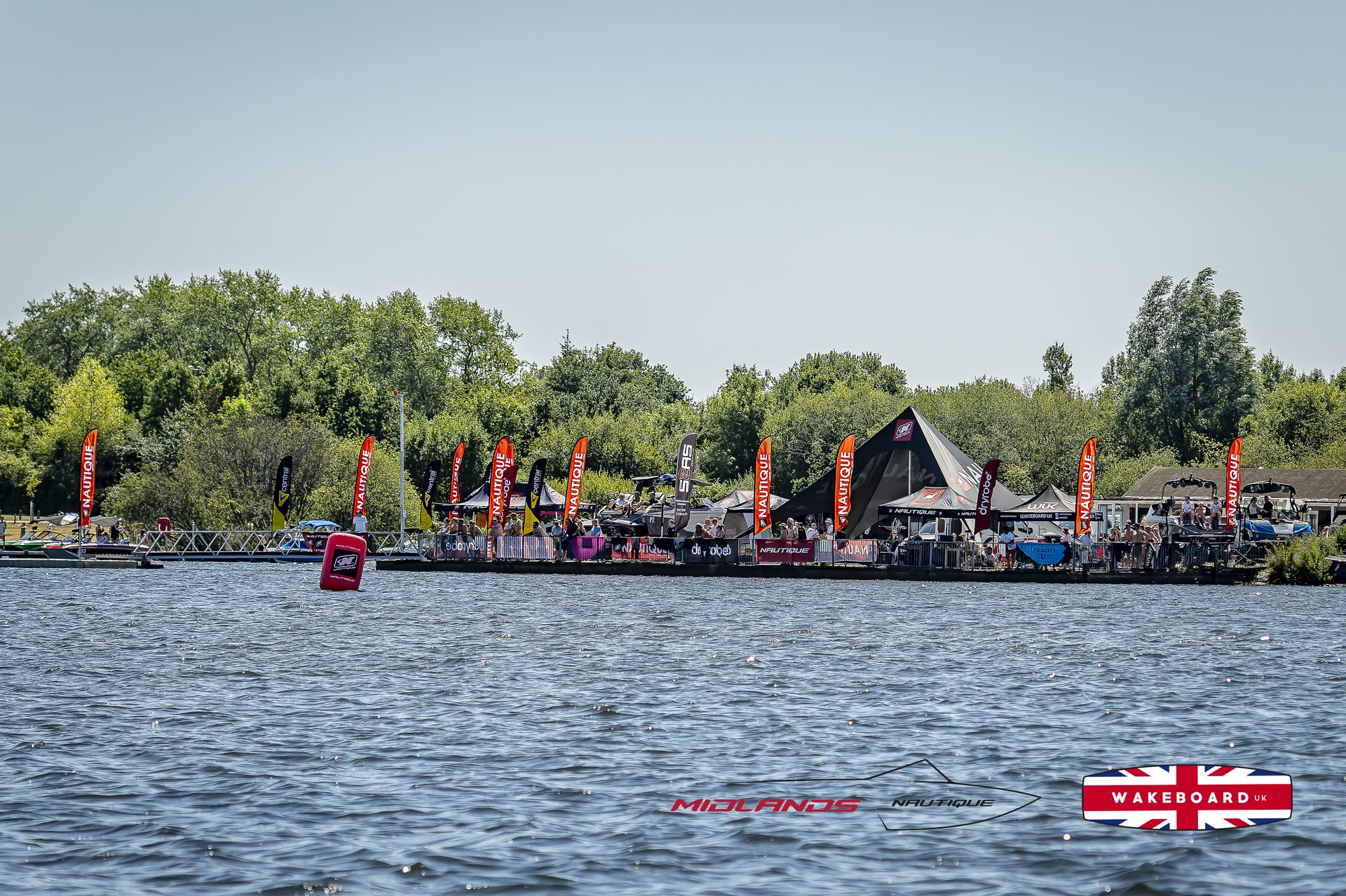 Rider at the 2025 Midlands Nautique UK Wake Nationals Wakesurf