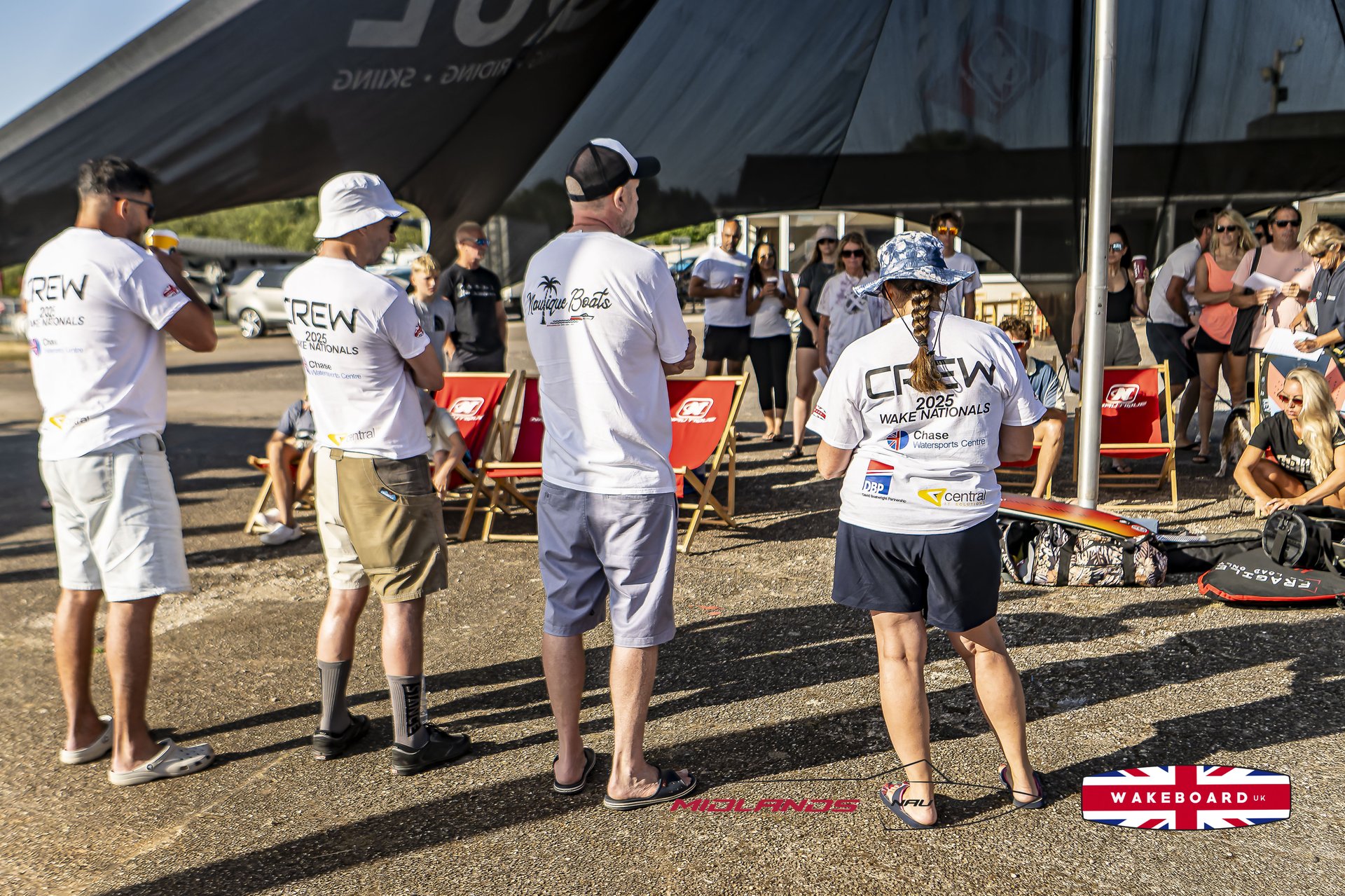 Rider at the 2025 Midlands Nautique UK Wake Nationals Wakesurf