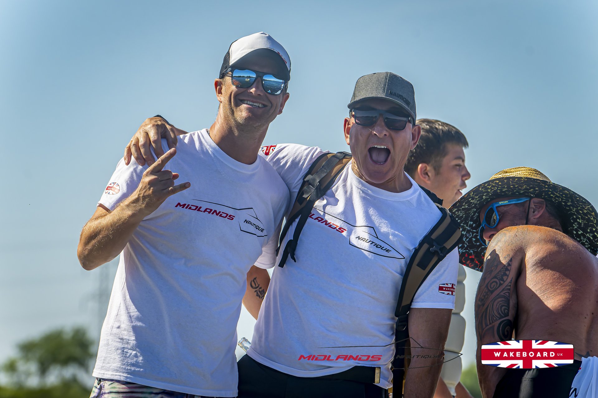 Rider at the 2025 Midlands Nautique UK Wake Nationals Wakesurf