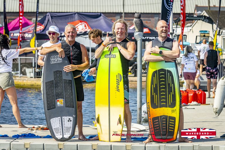 Rider at the 2025 Midlands Nautique UK Wake Nationals Wakesurf