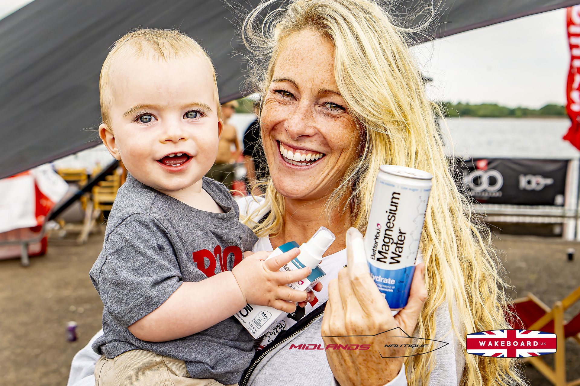 Rider at the 2025 Midlands Nautique UK Wake Nationals Wakesurf