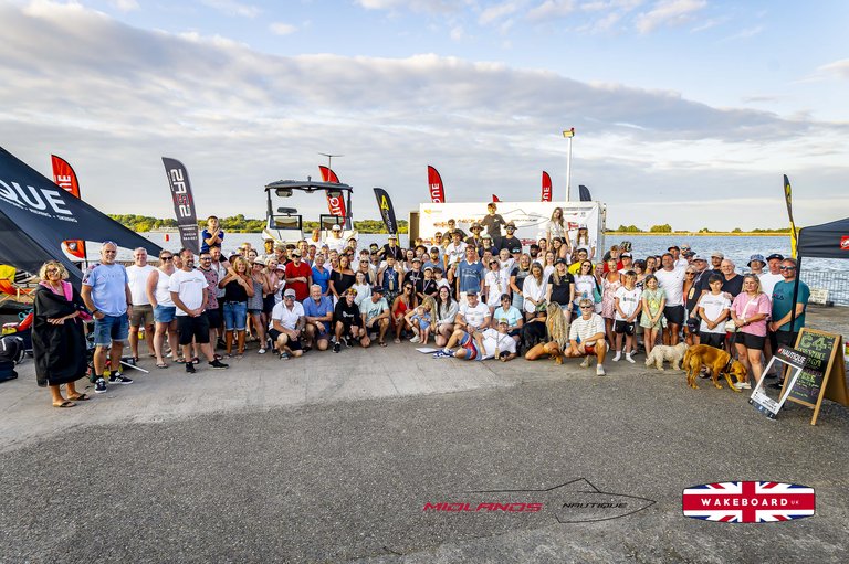 Rider at the 2025 Midlands Nautique UK Wake Nationals Wakesurf - Photos Mantis Pro Media