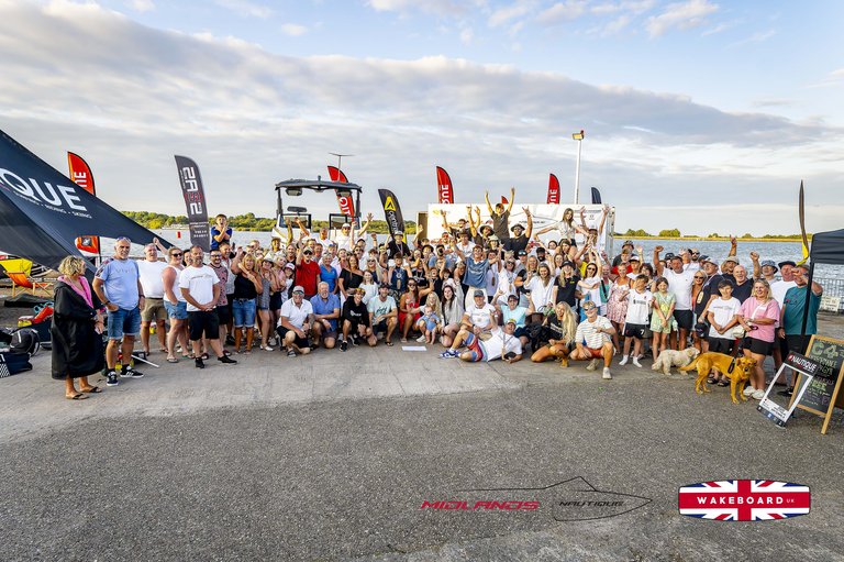 Rider at the 2025 Midlands Nautique UK Wake Nationals Wakesurf - Photos Mantis Pro Media