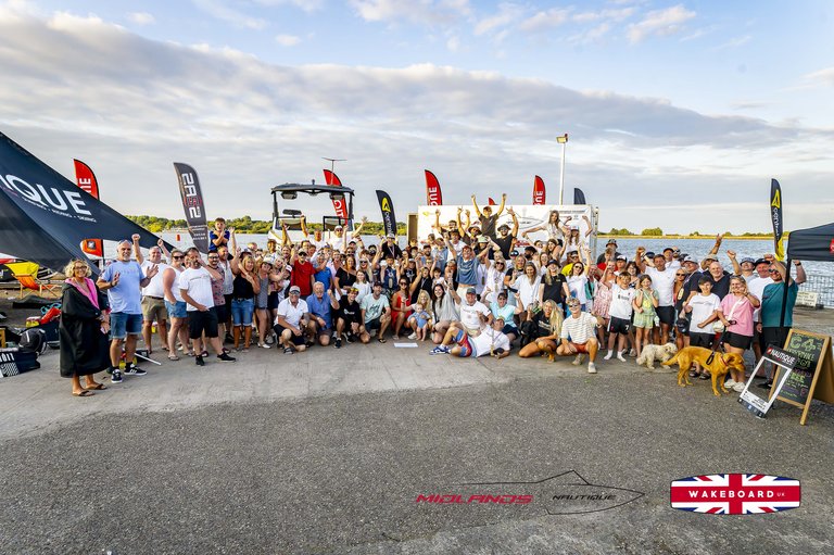 Rider at the 2025 Midlands Nautique UK Wake Nationals Wakesurf - Photos Mantis Pro Media