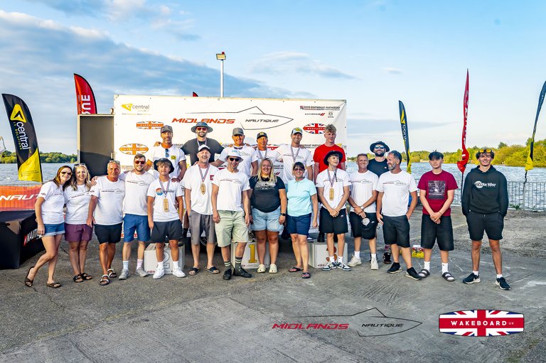 Rider at the 2025 Midlands Nautique UK Wake Nationals Wakesurf - Photos Mantis Pro Media