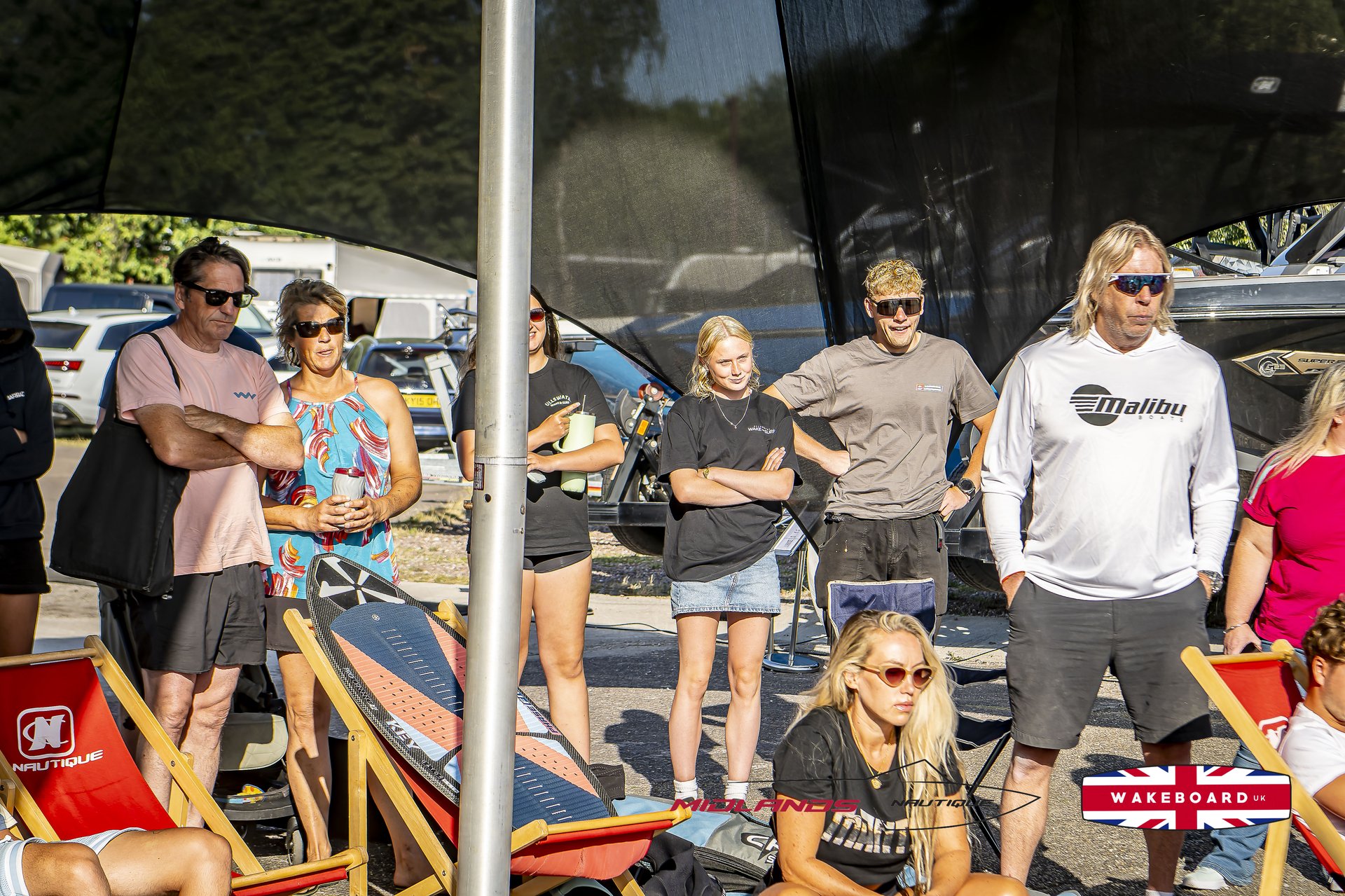 Rider at the 2025 Midlands Nautique UK Wake Nationals Wakesurf