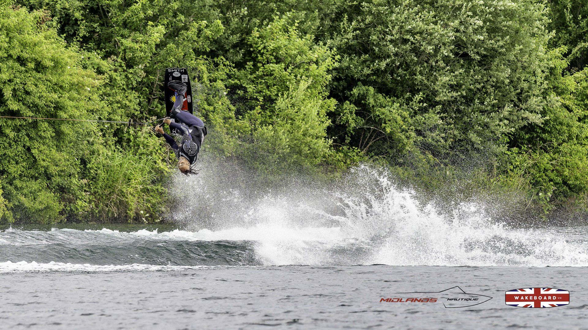 Rider at the 2025 Midlands Nautique Wake Open