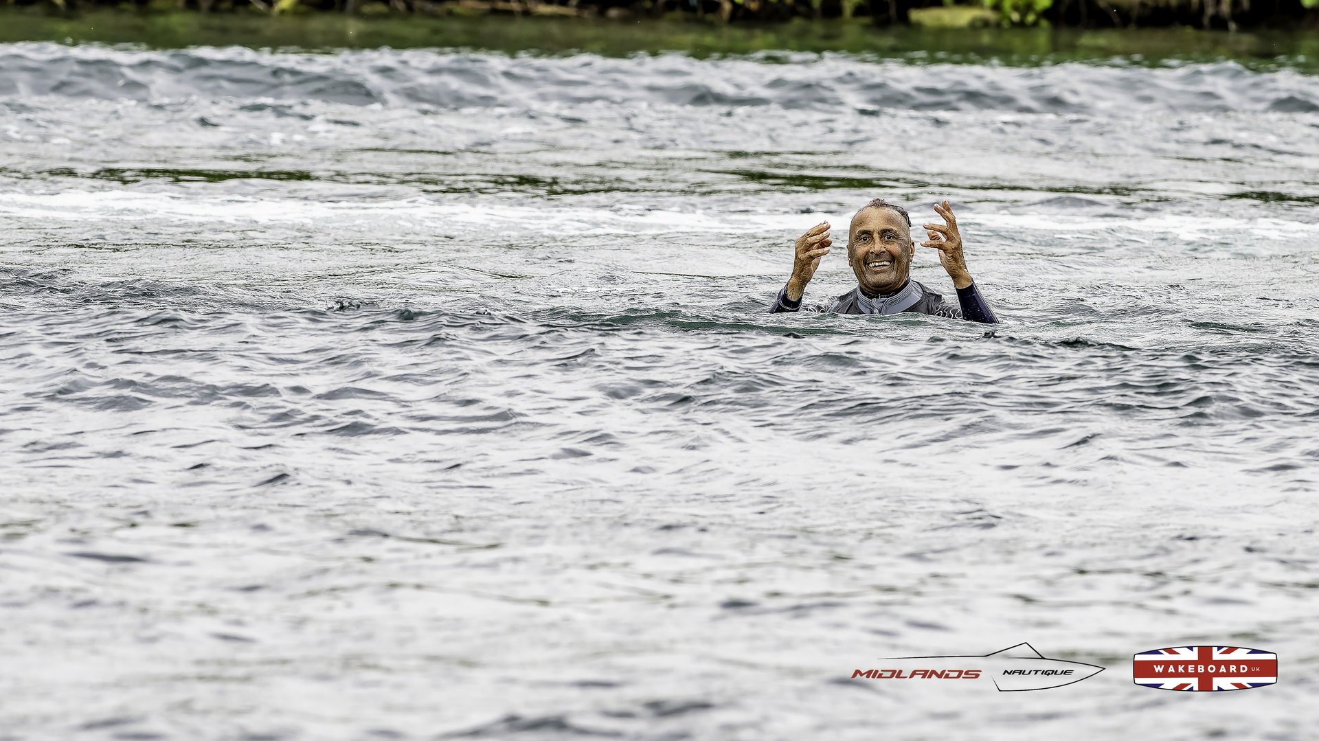 Rider at the 2025 Midlands Nautique Wake Open