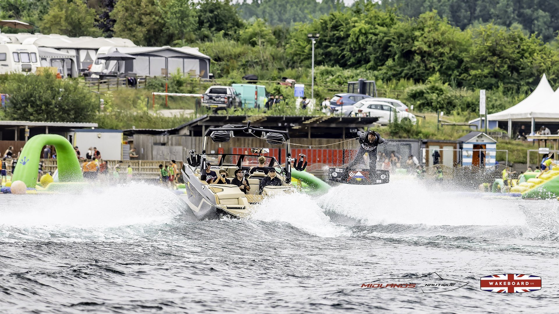 Rider at the 2025 Midlands Nautique Wake Open