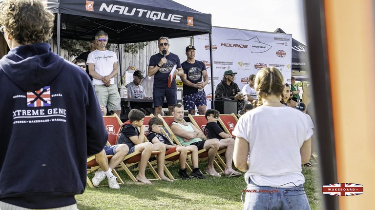 Rider at the 2025 Midlands Nautique Wake Open - Photo Mantis Pro Media