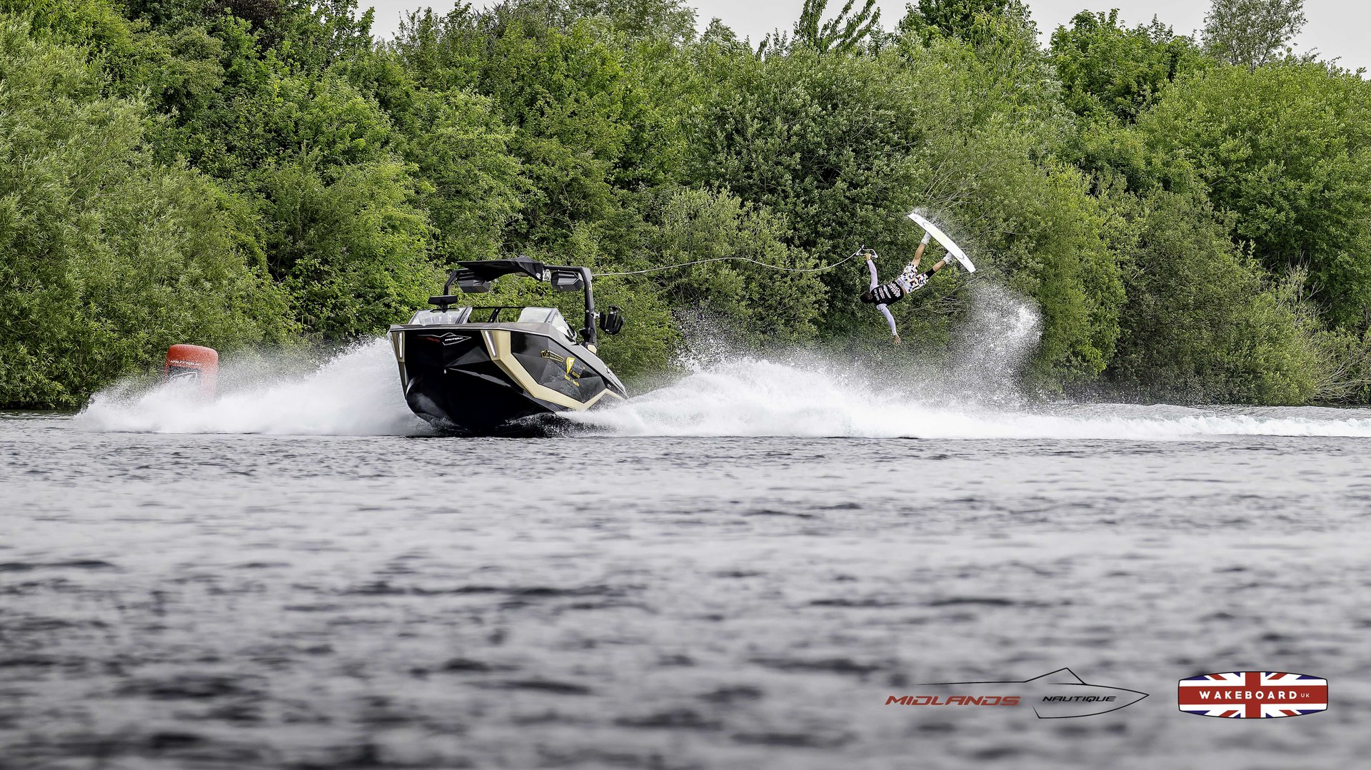Rider at the 2025 Midlands Nautique Wake Open