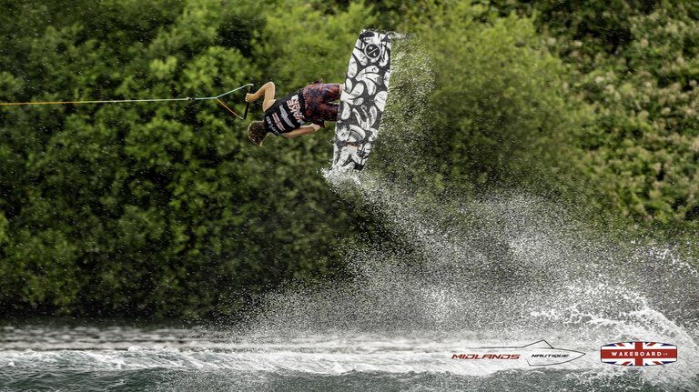 Rider at the 2025 Midlands Nautique Wake Open - Photo Mantis Pro Media