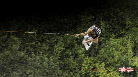 Rider at the 2025 Midlands Nautique Wake Open - Photo Mantis Pro Media