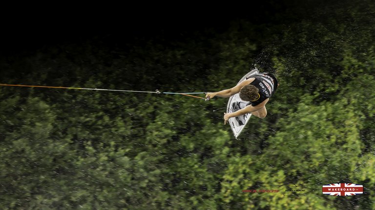 Rider at the 2025 Midlands Nautique Wake Open - Photo Mantis Pro Media