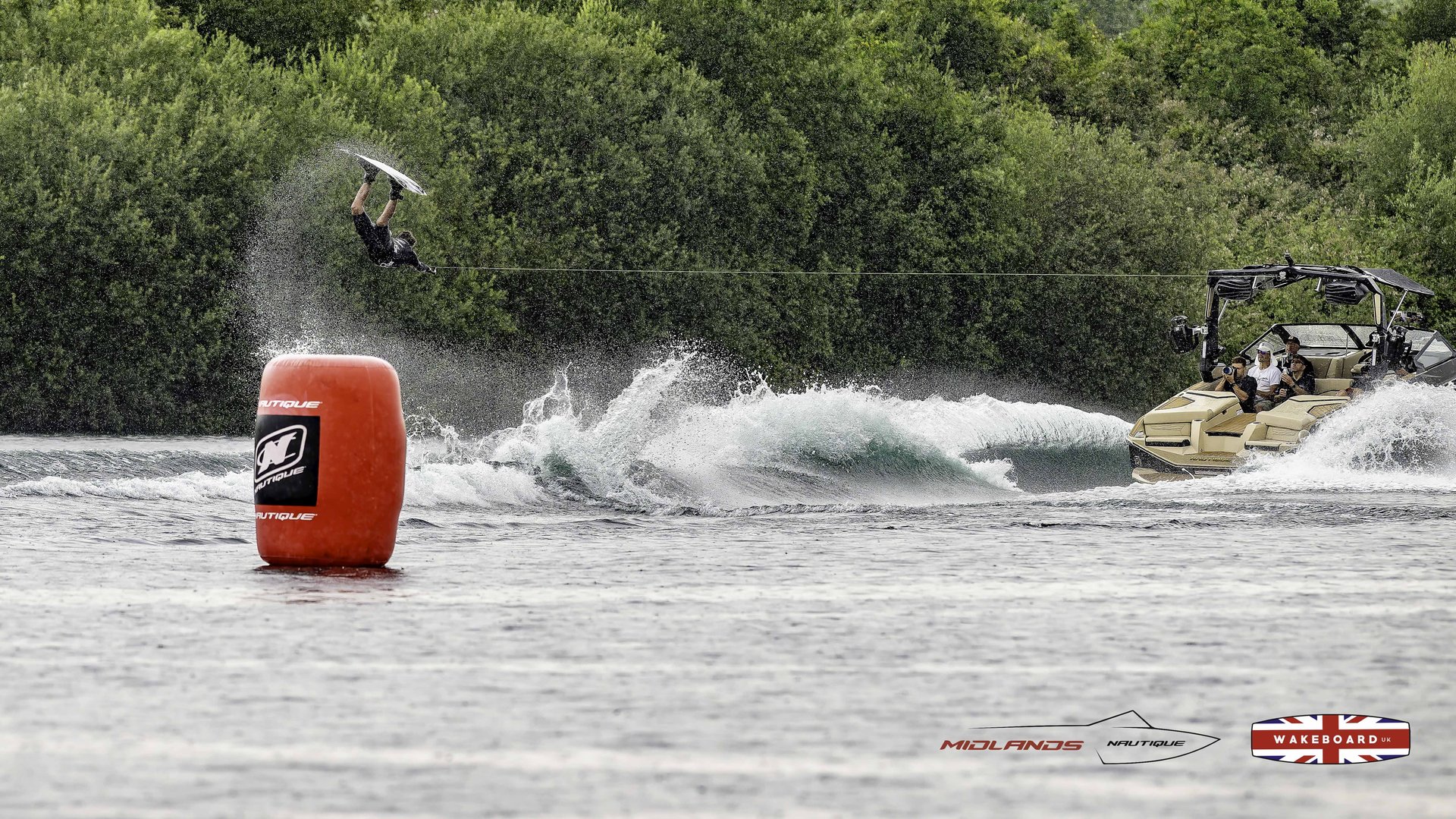 Rider at the 2025 Midlands Nautique Wake Open
