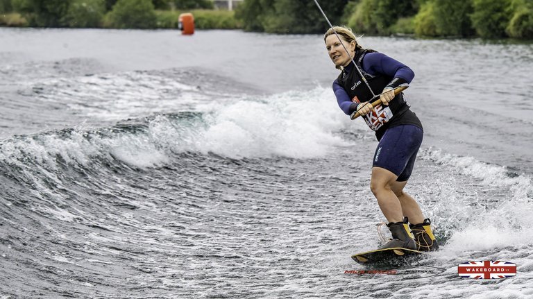 Rider at the 2025 Midlands Nautique Wake Open - Photo Mantis Pro Media