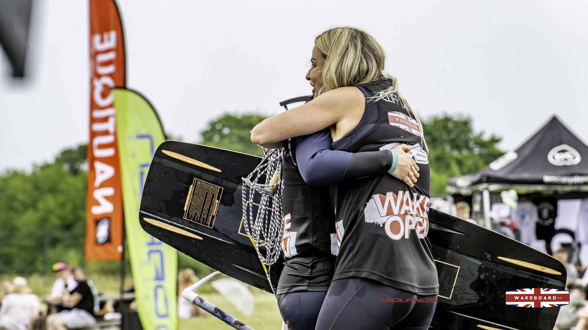 Rider at the 2025 Midlands Nautique Wake Open