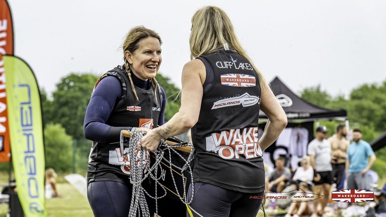 Rider at the 2025 Midlands Nautique Wake Open - Photo Mantis Pro Media