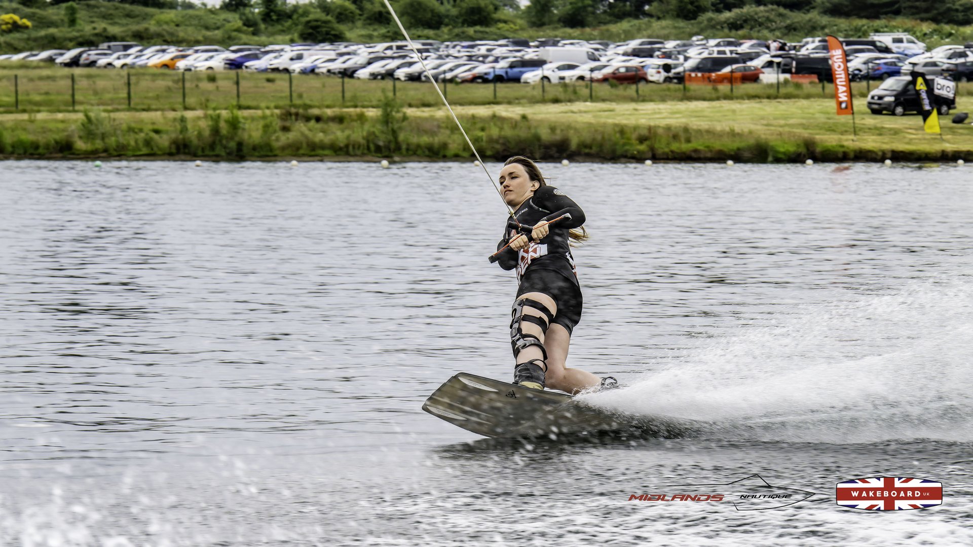 Rider at the 2025 Midlands Nautique Wake Open