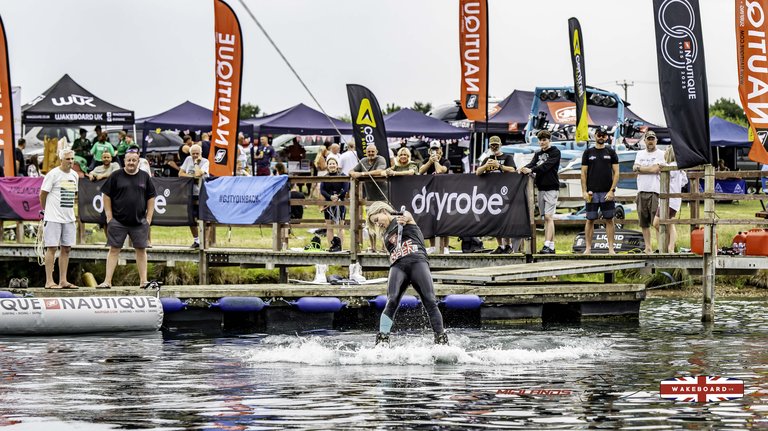 Rider at the 2025 Midlands Nautique Wake Open - Photo Mantis Pro Media