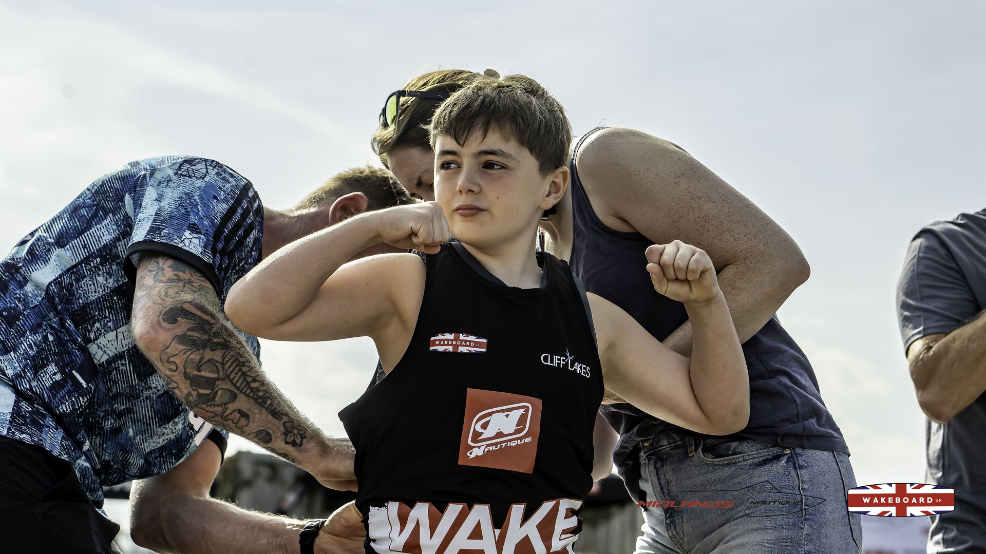 Rider at the 2025 Midlands Nautique Wake Open