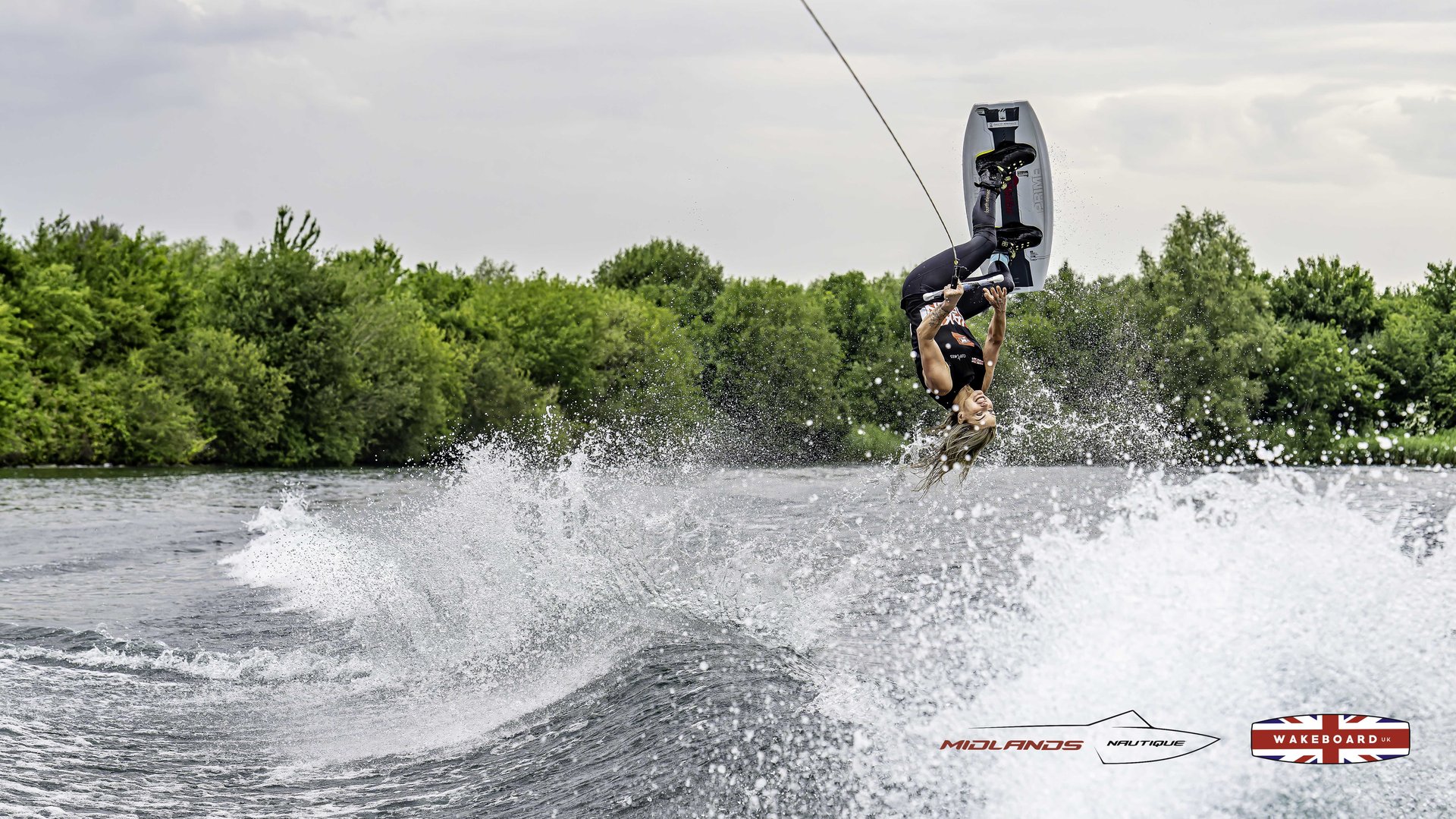 Rider at the 2025 Midlands Nautique Wake Open