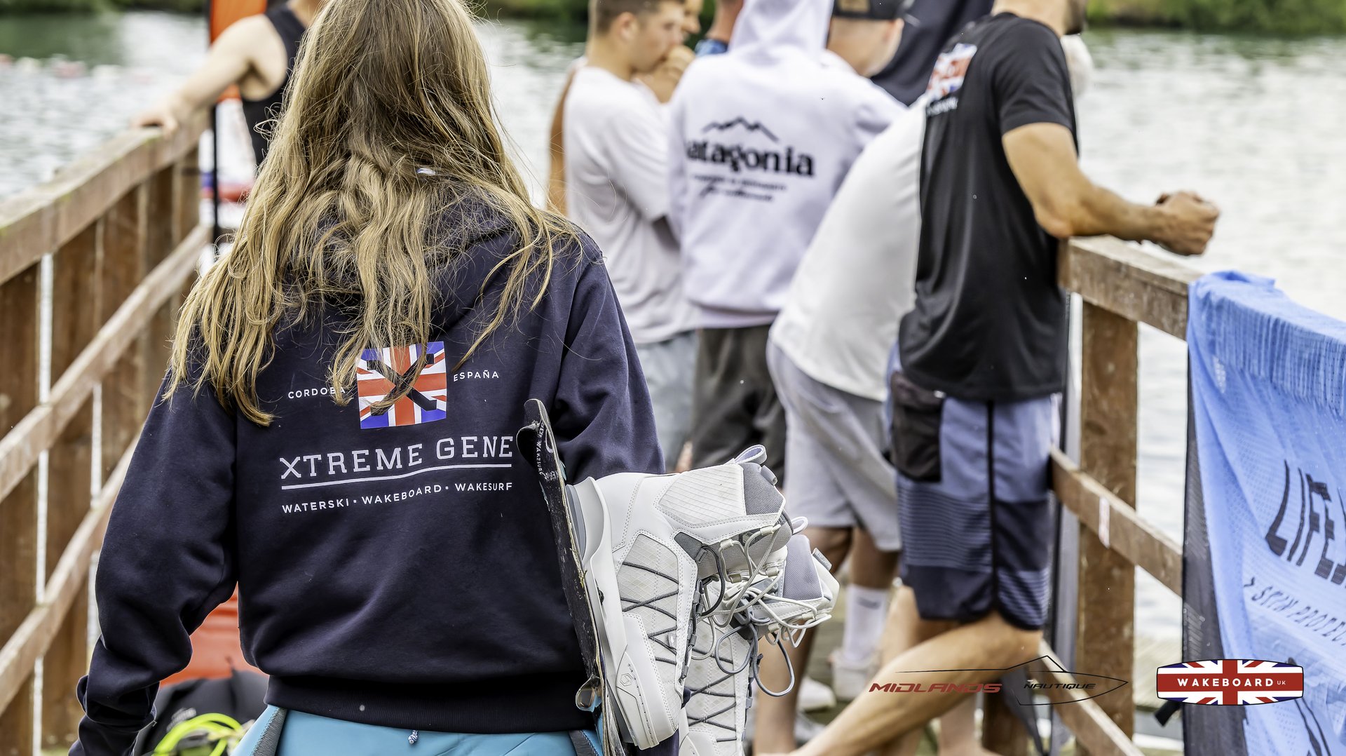 Rider at the 2025 Midlands Nautique Wake Open