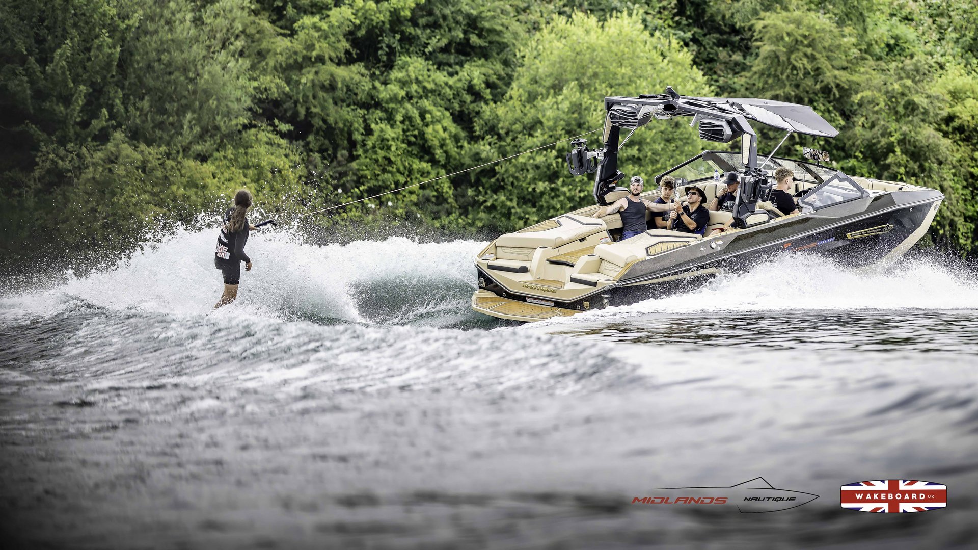Rider at the 2025 Midlands Nautique Wake Open
