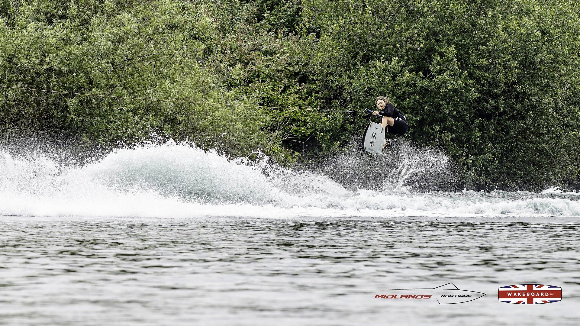 Rider at the 2025 Midlands Nautique Wake Open