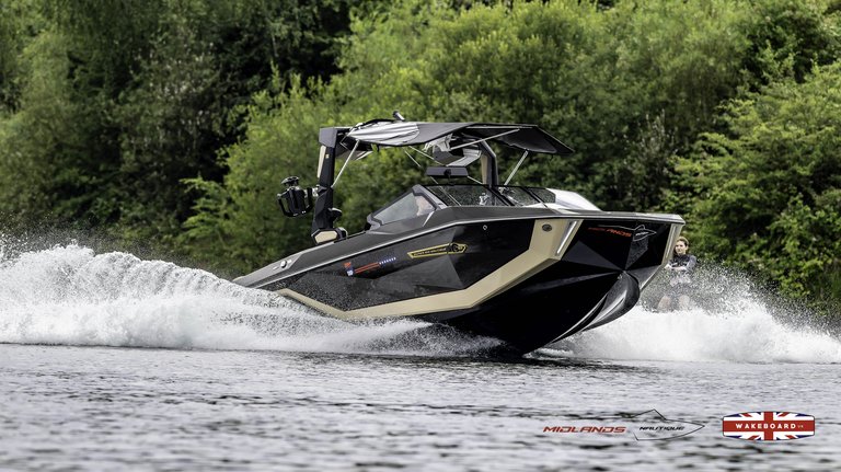 Rider at the 2025 Midlands Nautique Wake Open - Photo Mantis Pro Media