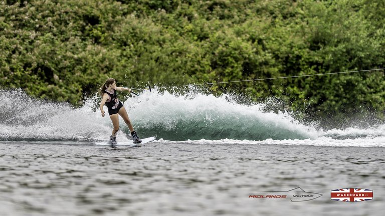 Rider at the 2025 Midlands Nautique Wake Open - Photo Mantis Pro Media