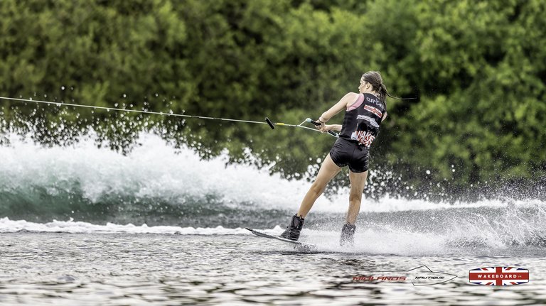 Rider at the 2025 Midlands Nautique Wake Open - Photo Mantis Pro Media