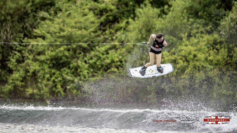 Rider at the 2025 Midlands Nautique Wake Open - Photo Mantis Pro Media