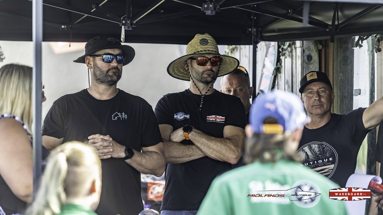 Rider at the 2025 Midlands Nautique Wake Open - Photo Mantis Pro Media