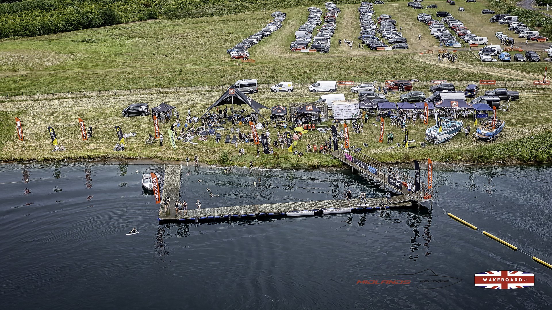 Rider at the 2025 Midlands Nautique Wake Open