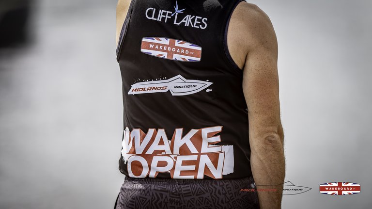 Rider at the 2025 Midlands Nautique Wake Open - Photo Mantis Pro Media