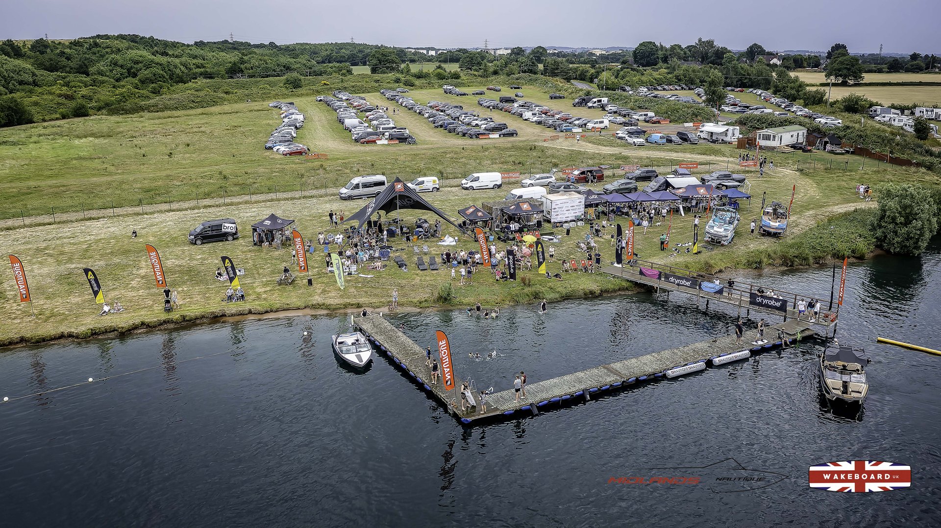 Rider at the 2025 Midlands Nautique Wake Open