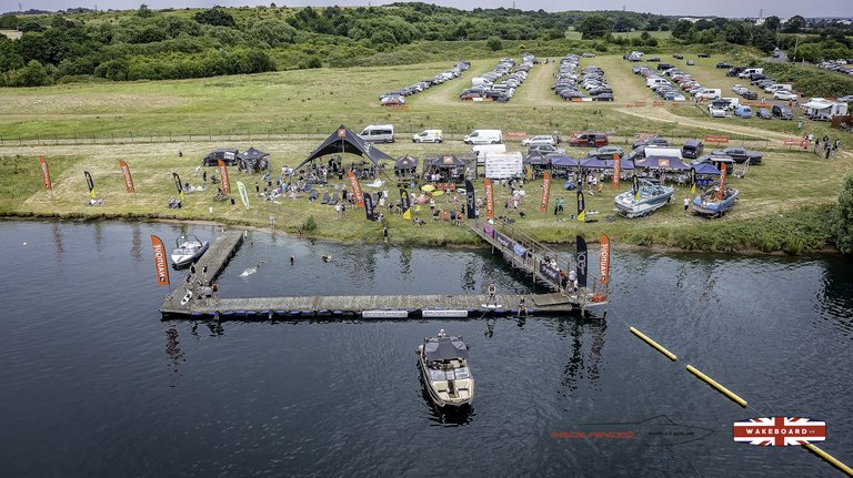 Rider at the 2025 Midlands Nautique Wake Open - Photo Mantis Pro Media