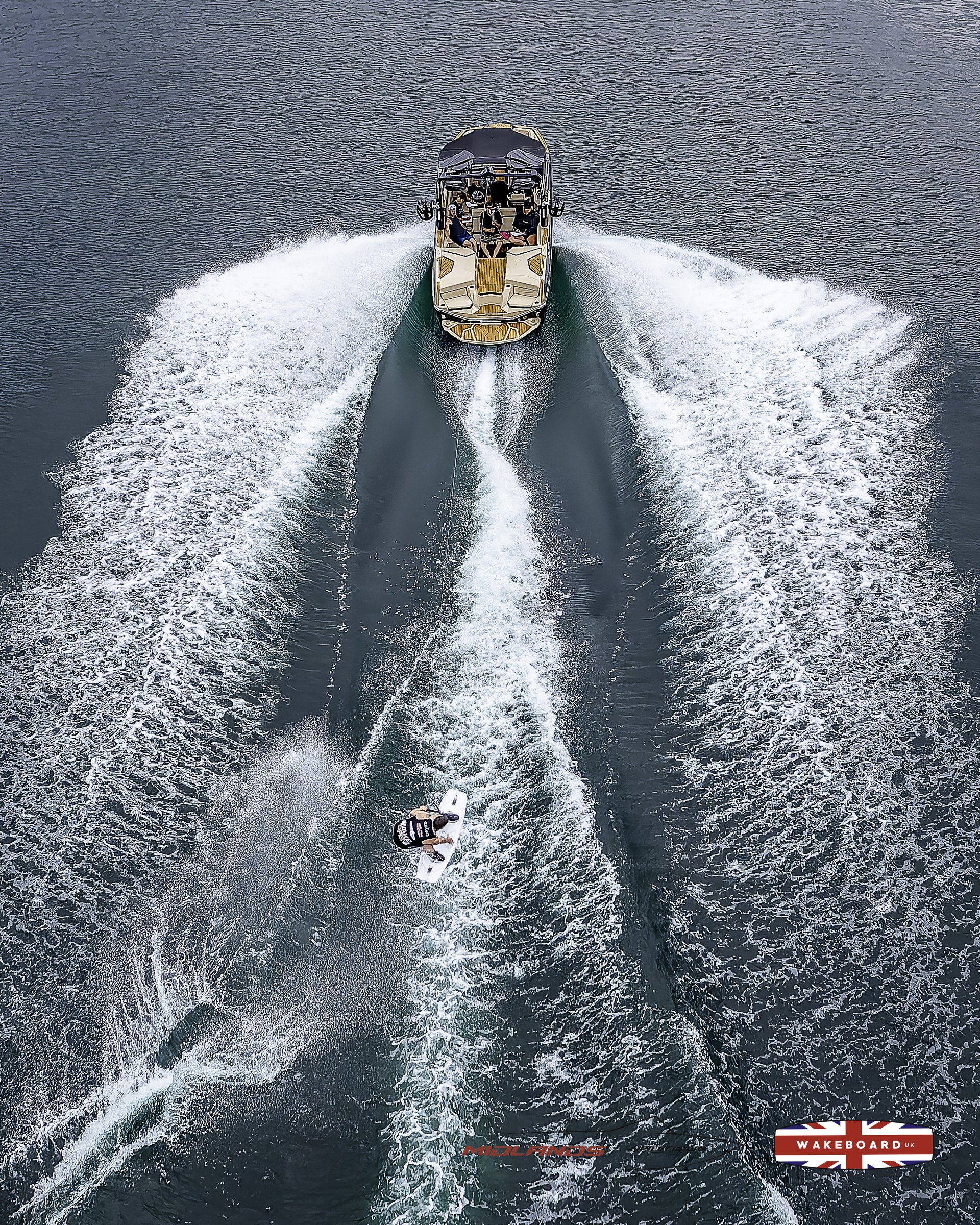 Rider at the 2025 Midlands Nautique Wake Open