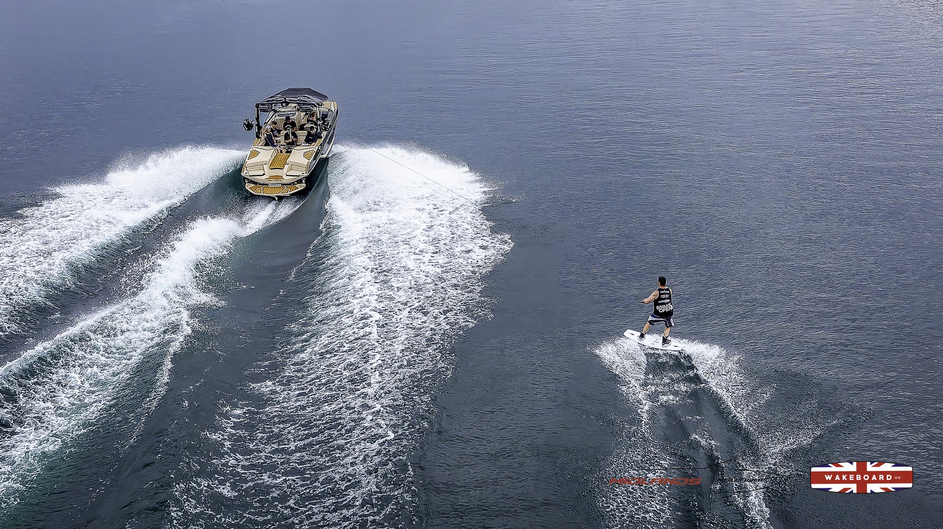 Rider at the 2025 Midlands Nautique Wake Open